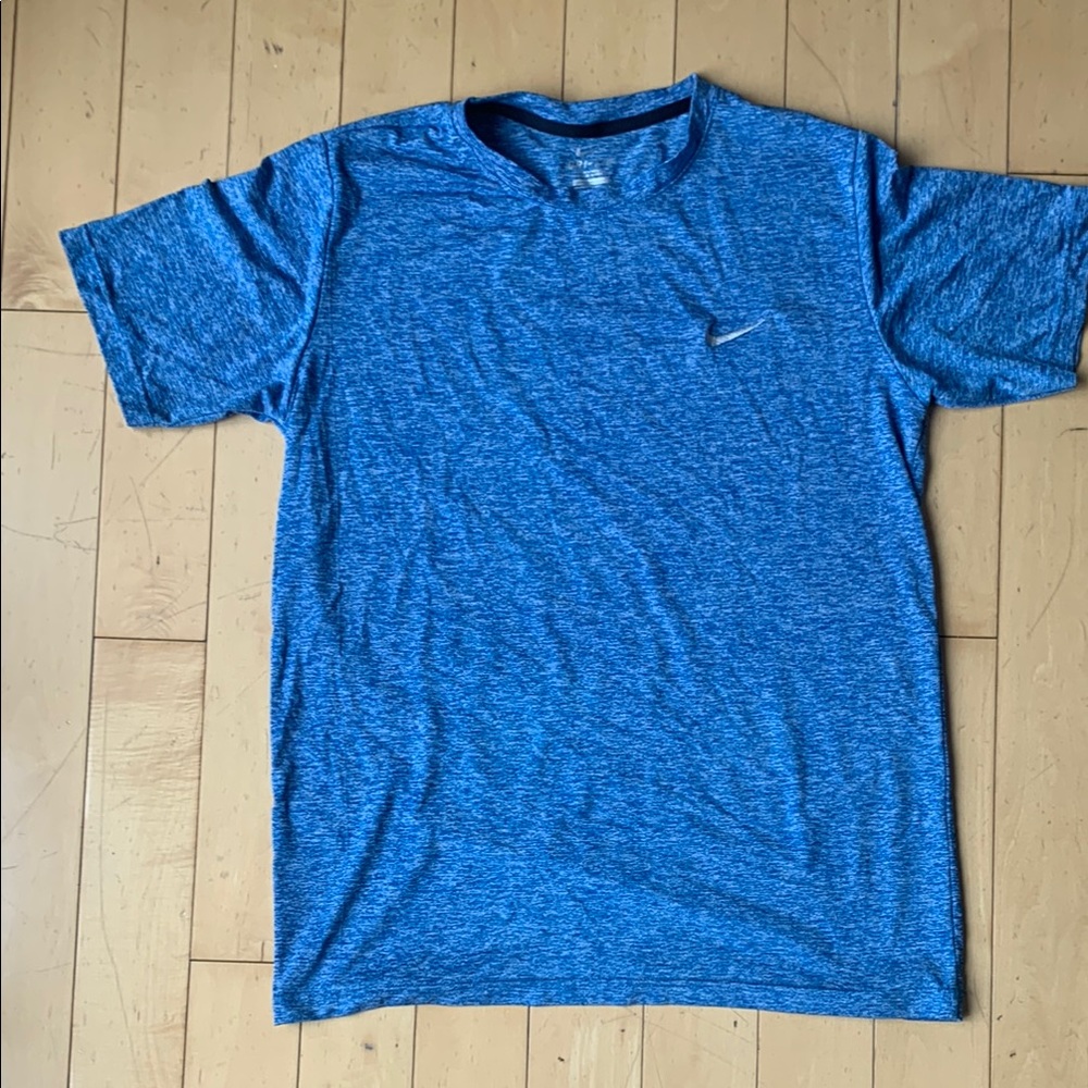 Nike Men's Blue tshirt dri fit